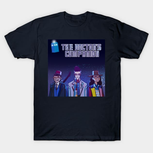 The Doctor's Companion Logo T-Shirt by Dueling Genre